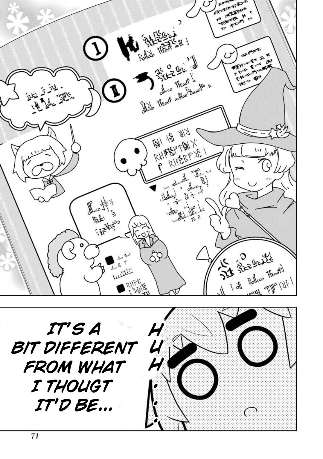 Though Young People Recoil From Entering the Black Magic Industry, I Found Its Treatment of Employees Quite Good When I Entered It, and the President and Familiar Are Cute Too So Everything Is Awesome! Chapter 8 page 7 - Chapter 8: Mary's Backside