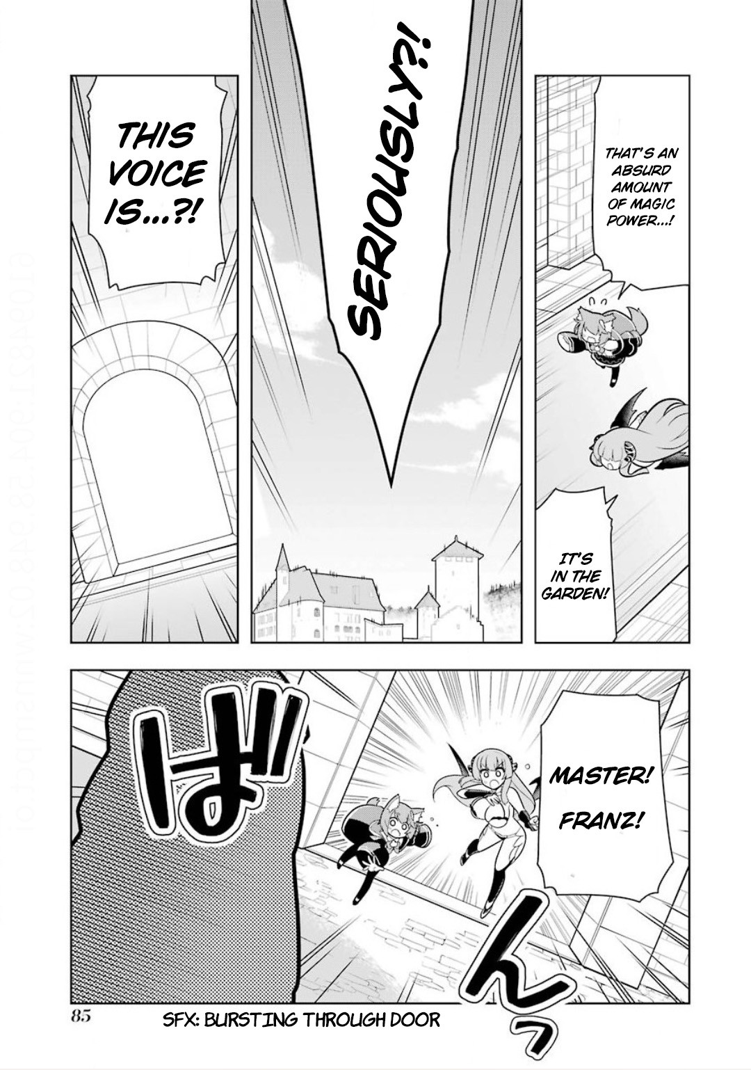 Though Young People Recoil From Entering the Black Magic Industry, I Found Its Treatment of Employees Quite Good When I Entered It, and the President and Familiar Are Cute Too So Everything Is Awesome! Chapter 9 page 1 - Chapter 9: The Nightmare Ancestor is Sleep Deprived