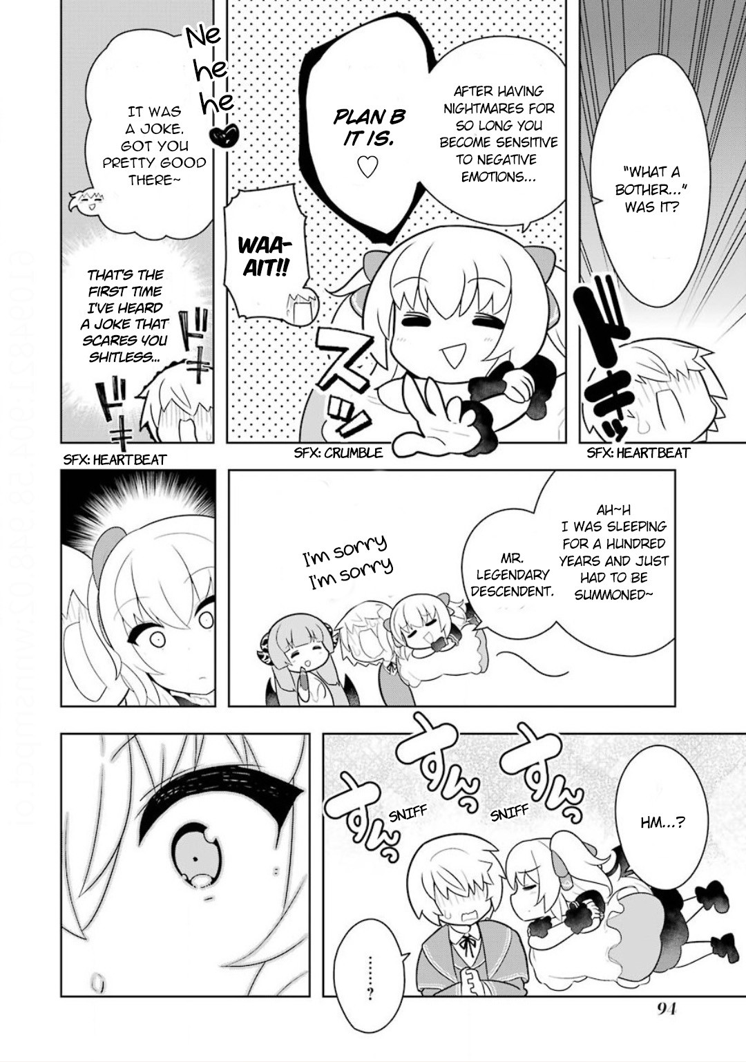 Though Young People Recoil From Entering the Black Magic Industry, I Found Its Treatment of Employees Quite Good When I Entered It, and the President and Familiar Are Cute Too So Everything Is Awesome! Chapter 9 page 10 - Chapter 9: The Nightmare Ancestor is Sleep Deprived