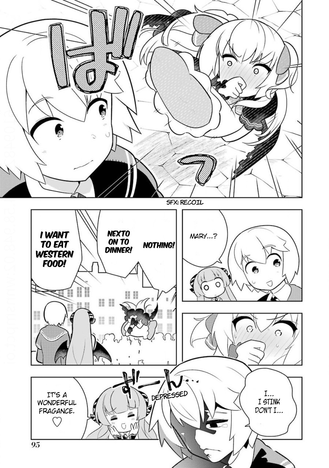 Though Young People Recoil From Entering the Black Magic Industry, I Found Its Treatment of Employees Quite Good When I Entered It, and the President and Familiar Are Cute Too So Everything Is Awesome! Chapter 9 page 11 - Chapter 9: The Nightmare Ancestor is Sleep Deprived