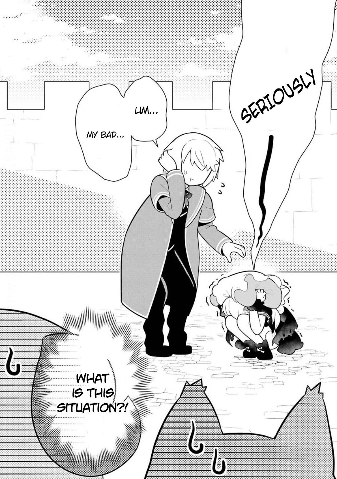 Though Young People Recoil From Entering the Black Magic Industry, I Found Its Treatment of Employees Quite Good When I Entered It, and the President and Familiar Are Cute Too So Everything Is Awesome! Chapter 9 page 2 - Chapter 9: The Nightmare Ancestor is Sleep Deprived
