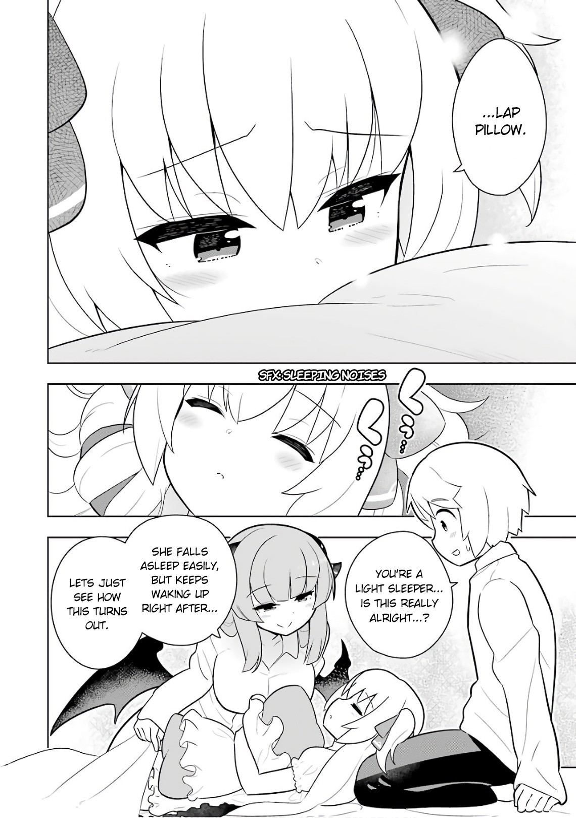 Though Young People Recoil From Entering the Black Magic Industry, I Found Its Treatment of Employees Quite Good When I Entered It, and the President and Familiar Are Cute Too So Everything Is Awesome! Chapter 9 page 20 - Chapter 9: The Nightmare Ancestor is Sleep Deprived