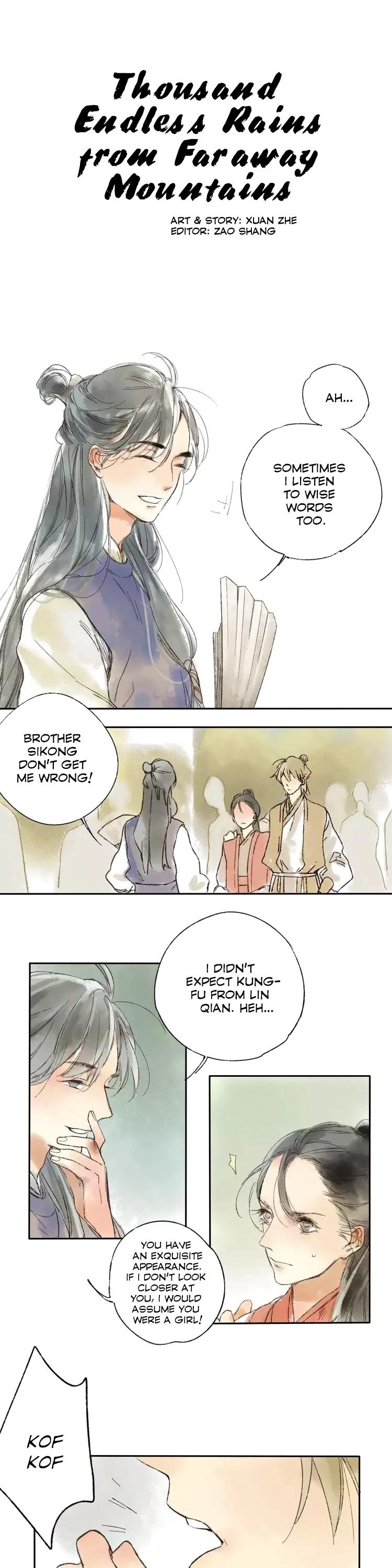Thousand Endless Rains from Faraway Mountains Chapter 14 page 1 - Chapter 14