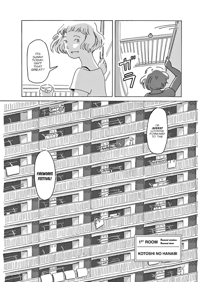 Thousand Windows, Thousand Doors Chapter 1 page 4 - Chapter 1: Kotoshi no Hanabi