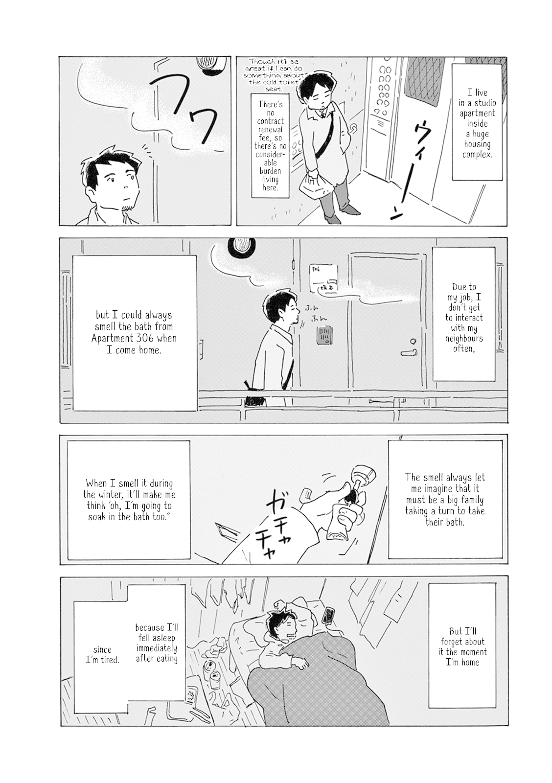 Thousand Windows, Thousand Doors Chapter 6 page 2 - Chapter 6: Yoru wo Aruku