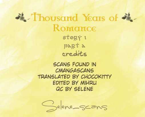 Thousand Years Romance Chapter 1.1 page 2 - Chapter 1.1