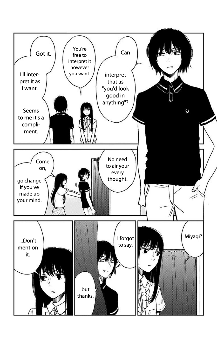 Three Days of Happiness Chapter 8.5 page 7 - Chapter 8.5 : I Say A Little Prayer