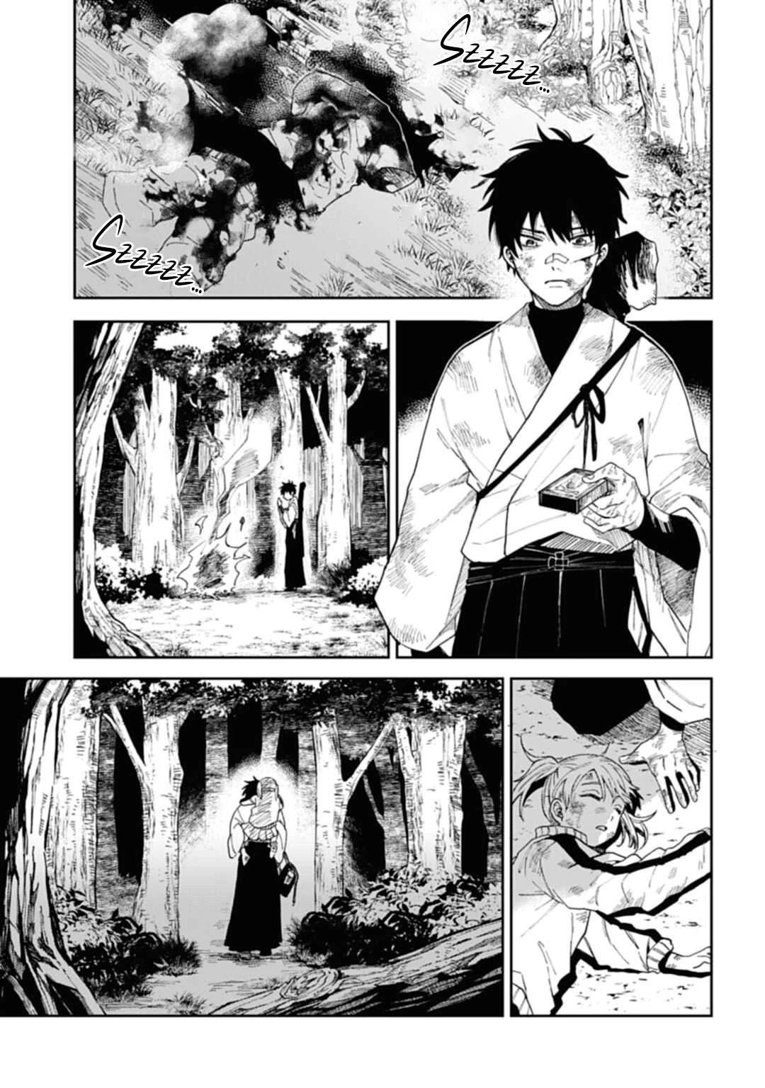 Three Exorcism Siblings Chapter 1 page 10 - Chapter 1: The Three Yamaemori Brothers