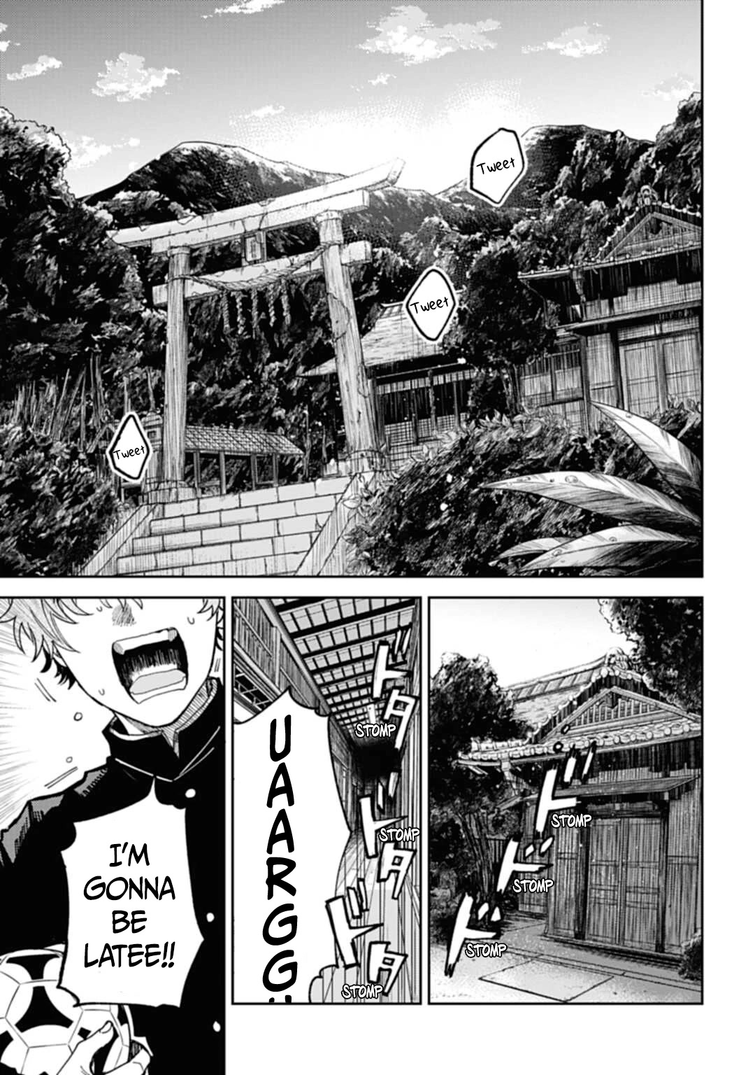 Three Exorcism Siblings Chapter 1 page 14 - Chapter 1: The Three Yamaemori Brothers