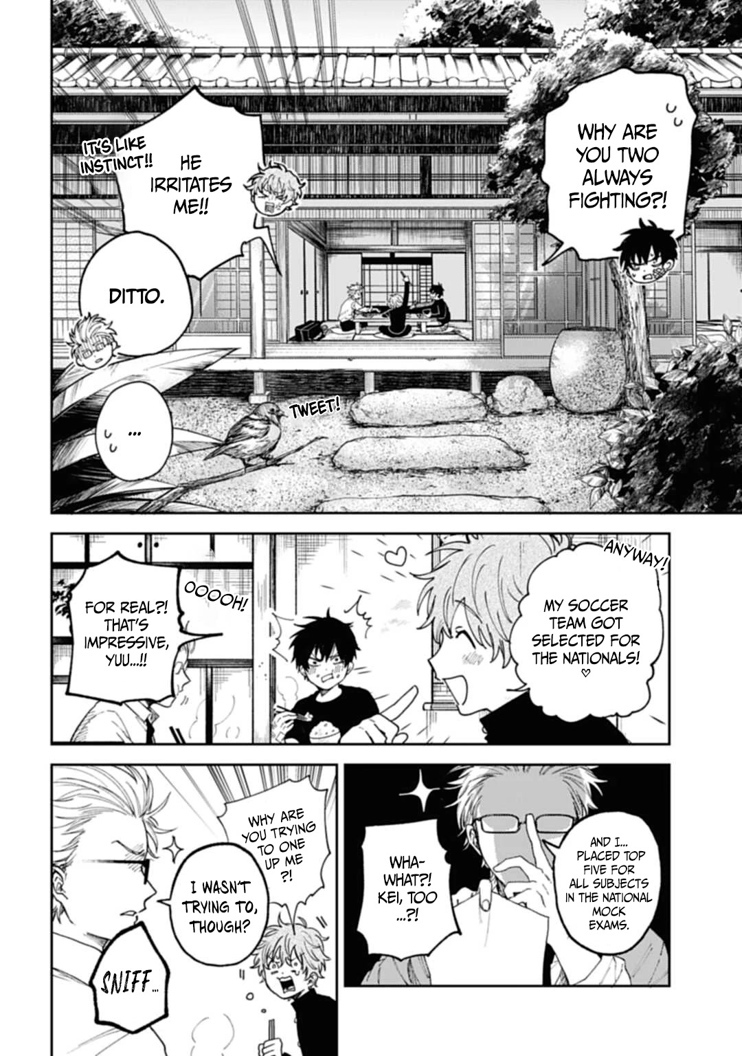 Three Exorcism Siblings Chapter 1 page 17 - Chapter 1: The Three Yamaemori Brothers