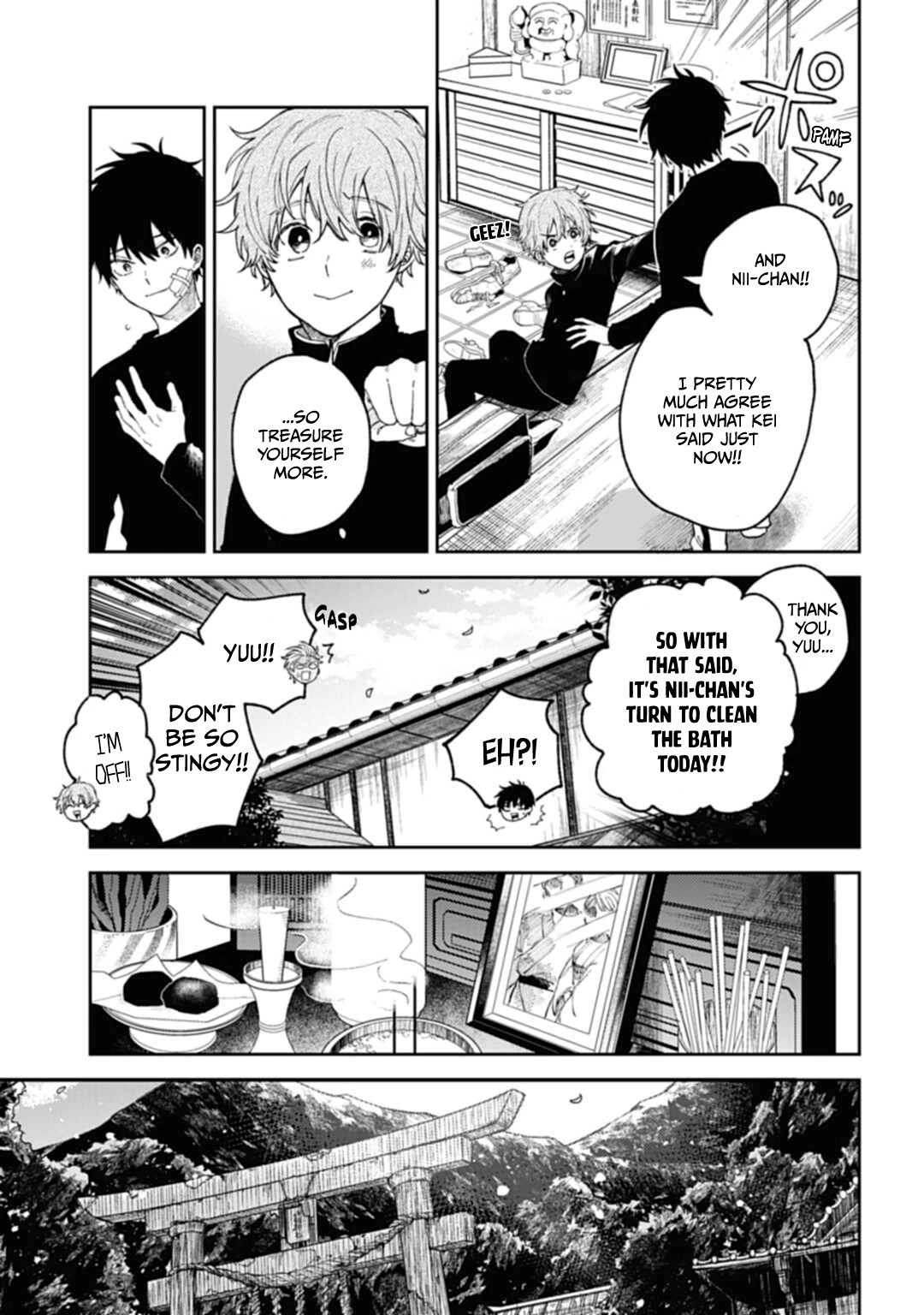 Three Exorcism Siblings Chapter 1 page 26 - Chapter 1: The Three Yamaemori Brothers