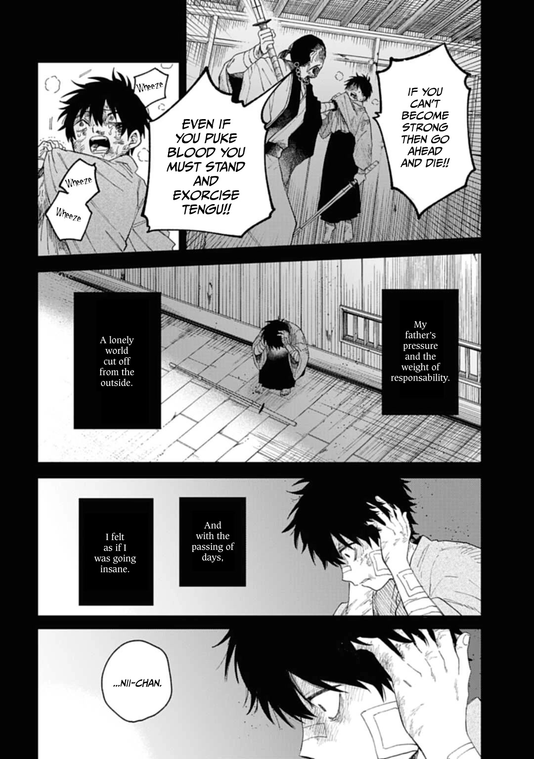 Three Exorcism Siblings Chapter 1 page 31 - Chapter 1: The Three Yamaemori Brothers