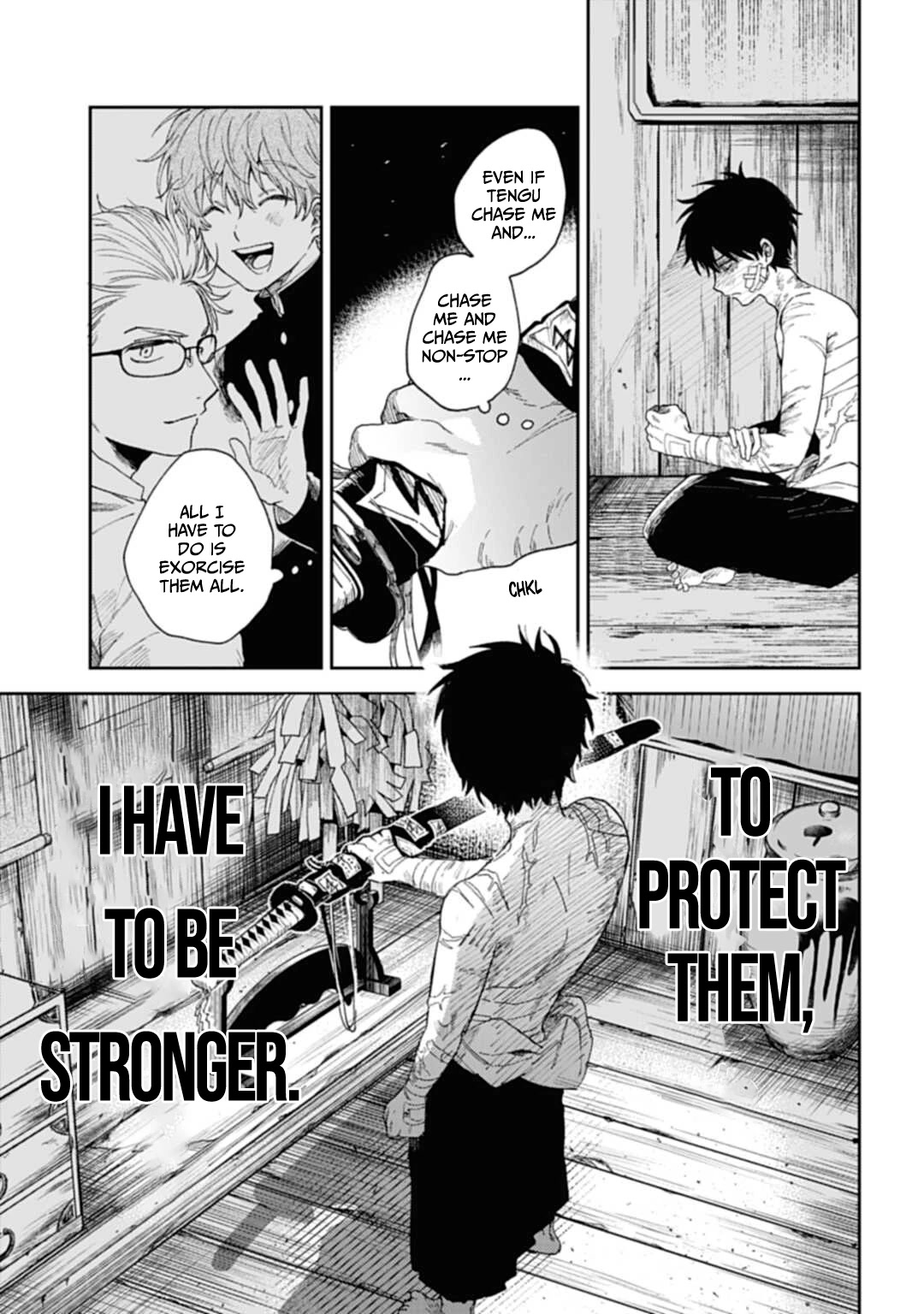 Three Exorcism Siblings Chapter 1 page 34 - Chapter 1: The Three Yamaemori Brothers