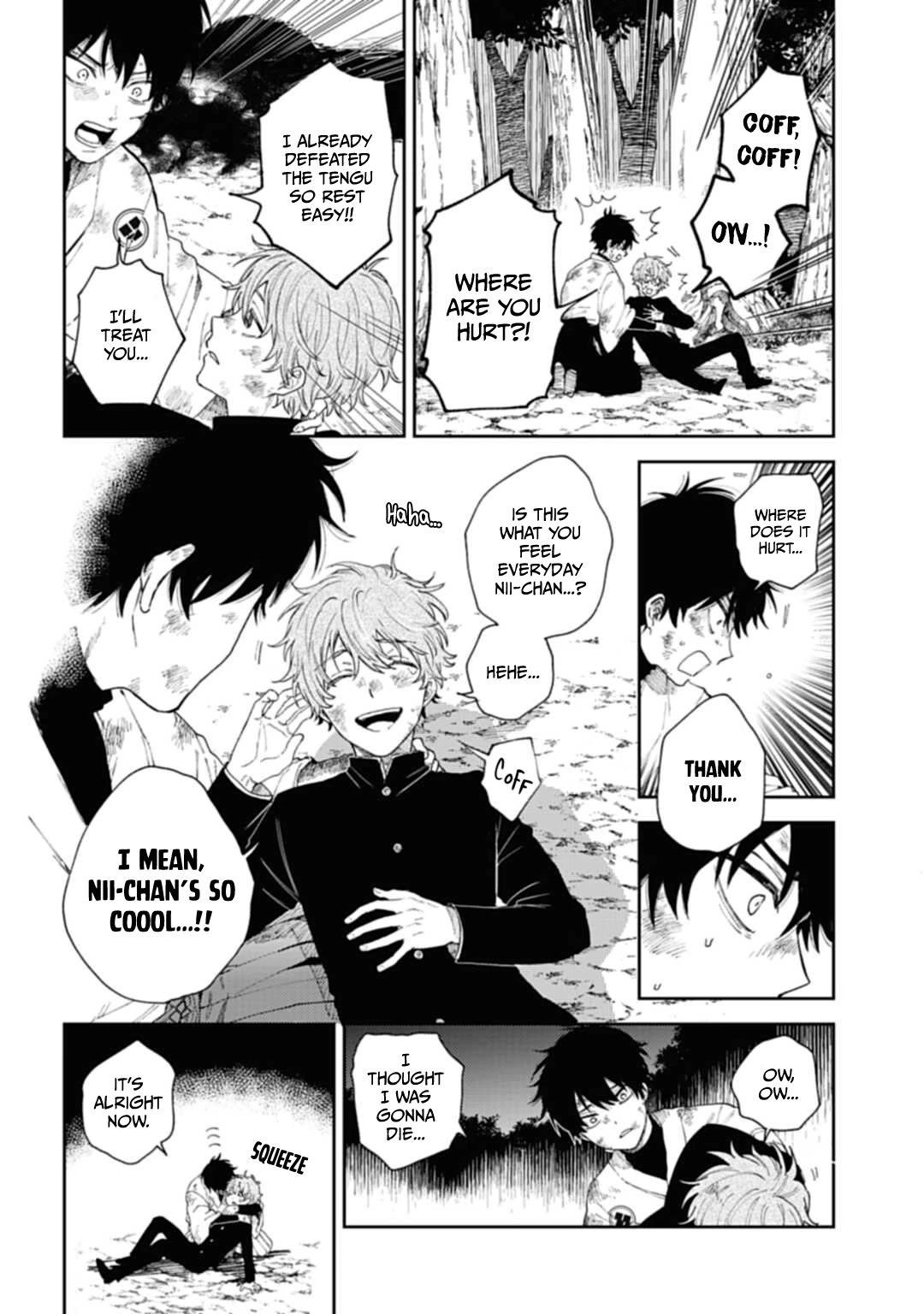 Three Exorcism Siblings Chapter 1 page 47 - Chapter 1: The Three Yamaemori Brothers