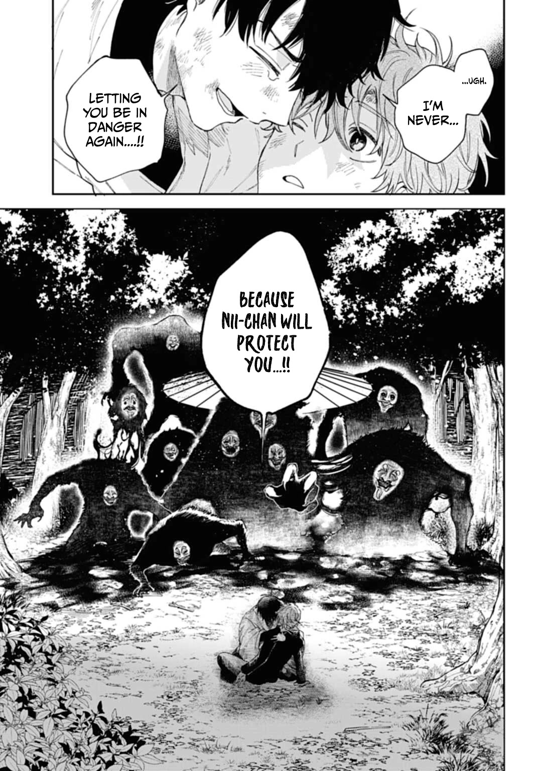 Three Exorcism Siblings Chapter 1 page 48 - Chapter 1: The Three Yamaemori Brothers