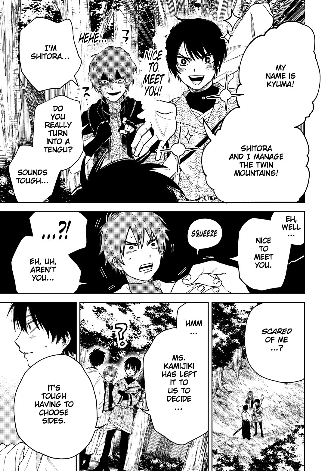 Three Exorcism Siblings Chapter 18 page 15 - Chapter 18: Shitora Onifushi