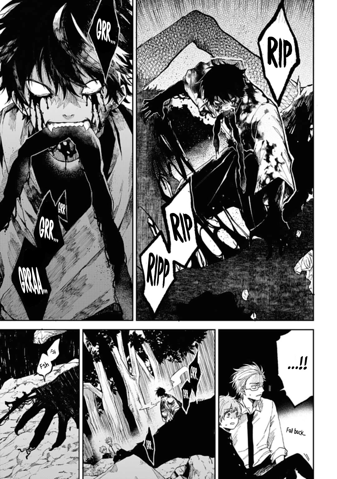Three Exorcism Siblings Chapter 2 page 22 - Chapter 2: Pitch Black Awakening