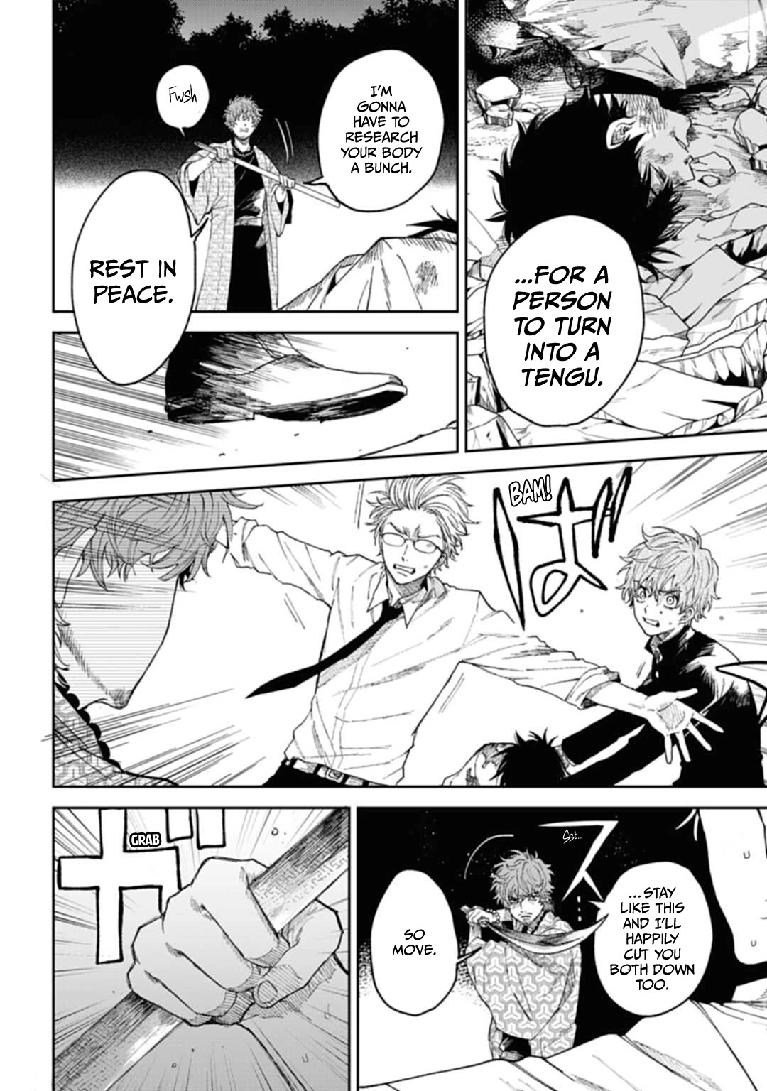 Three Exorcism Siblings Chapter 2 page 27 - Chapter 2: Pitch Black Awakening