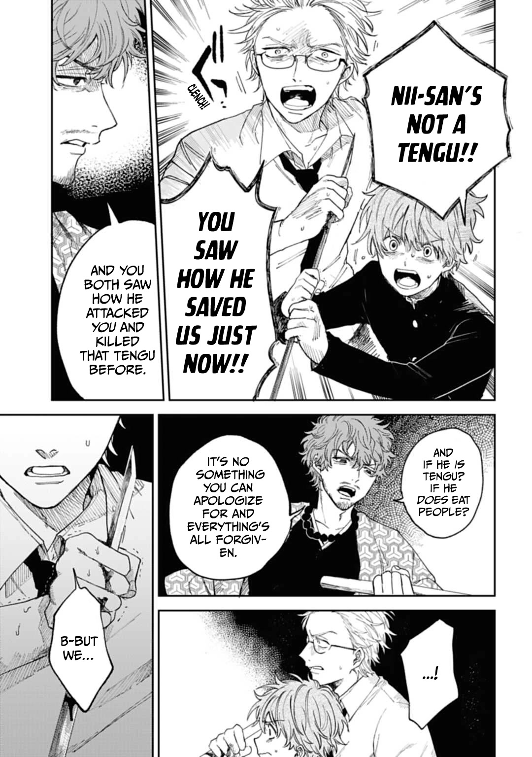 Three Exorcism Siblings Chapter 2 page 28 - Chapter 2: Pitch Black Awakening