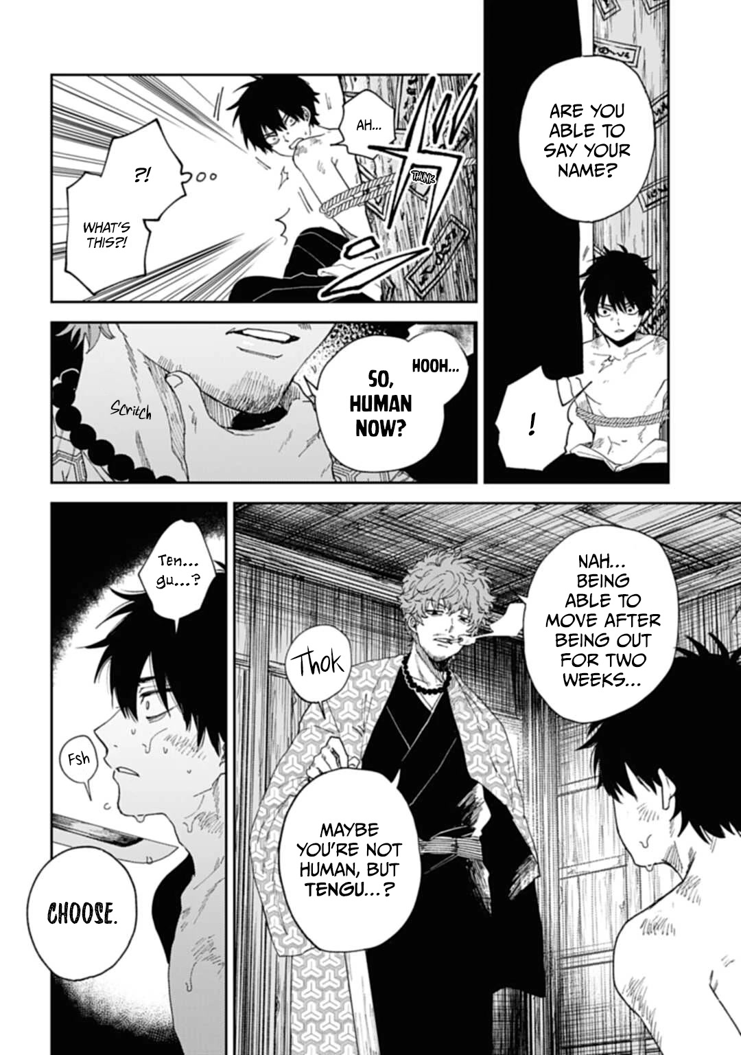 Three Exorcism Siblings Chapter 2 page 3 - Chapter 2: Pitch Black Awakening