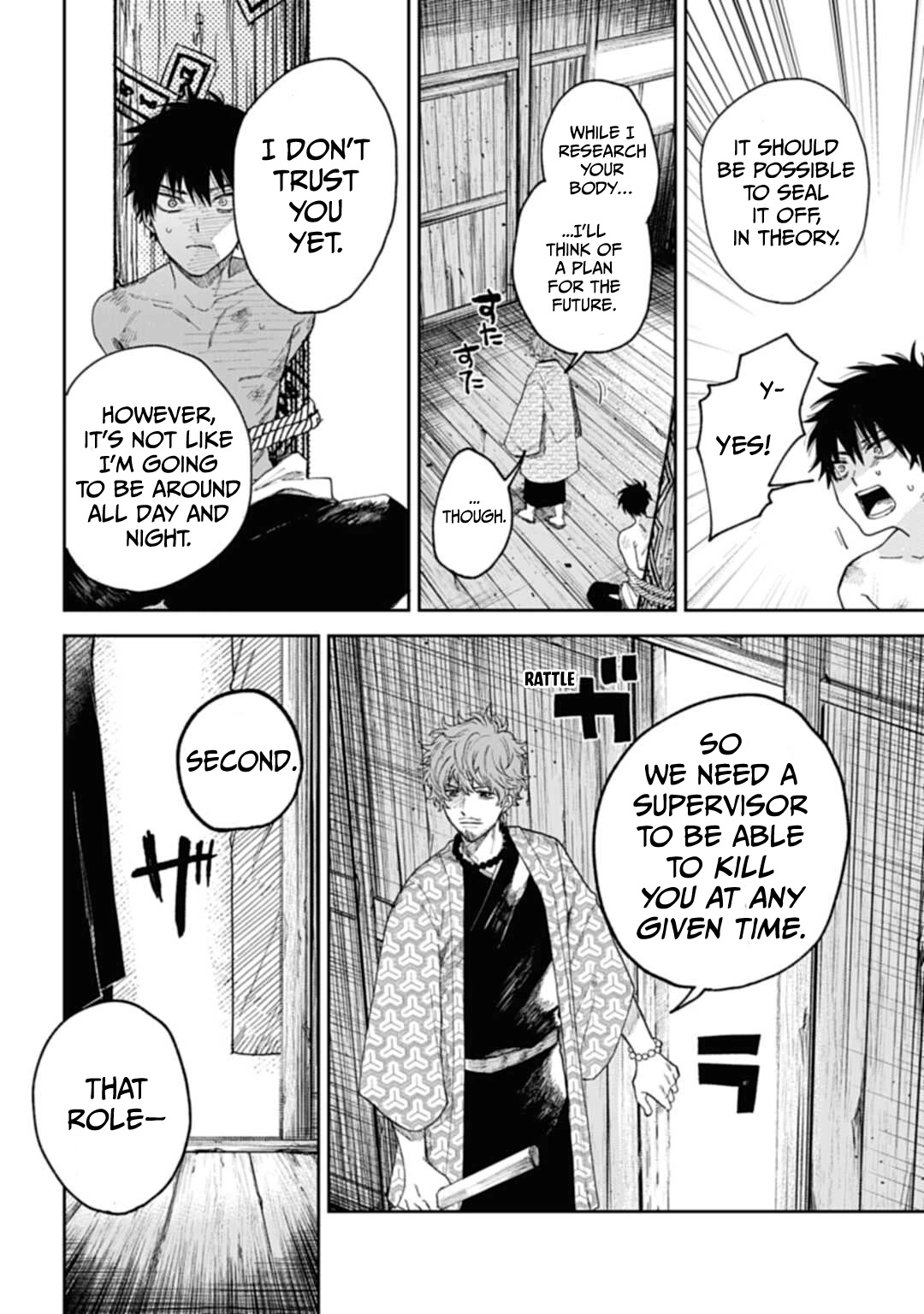 Three Exorcism Siblings Chapter 2 page 37 - Chapter 2: Pitch Black Awakening