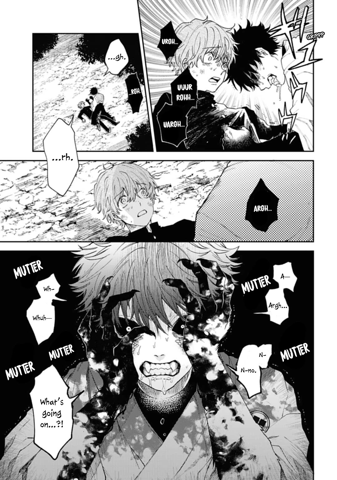 Three Exorcism Siblings Chapter 2 page 8 - Chapter 2: Pitch Black Awakening