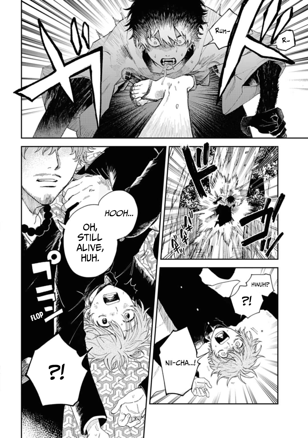 Three Exorcism Siblings Chapter 2 page 9 - Chapter 2: Pitch Black Awakening