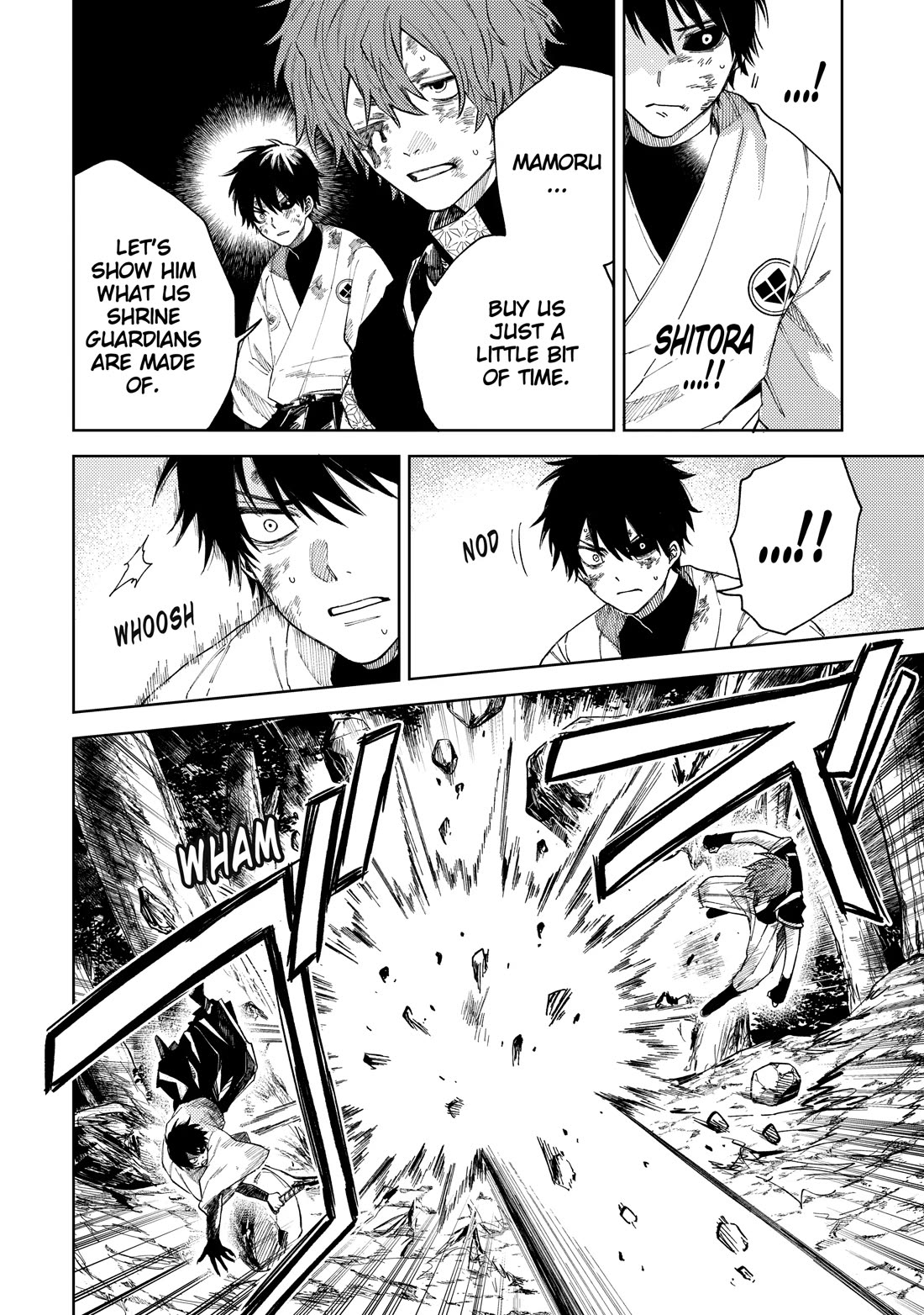 Three Exorcism Siblings Chapter 21 page 8 - Chapter 21: Collapse