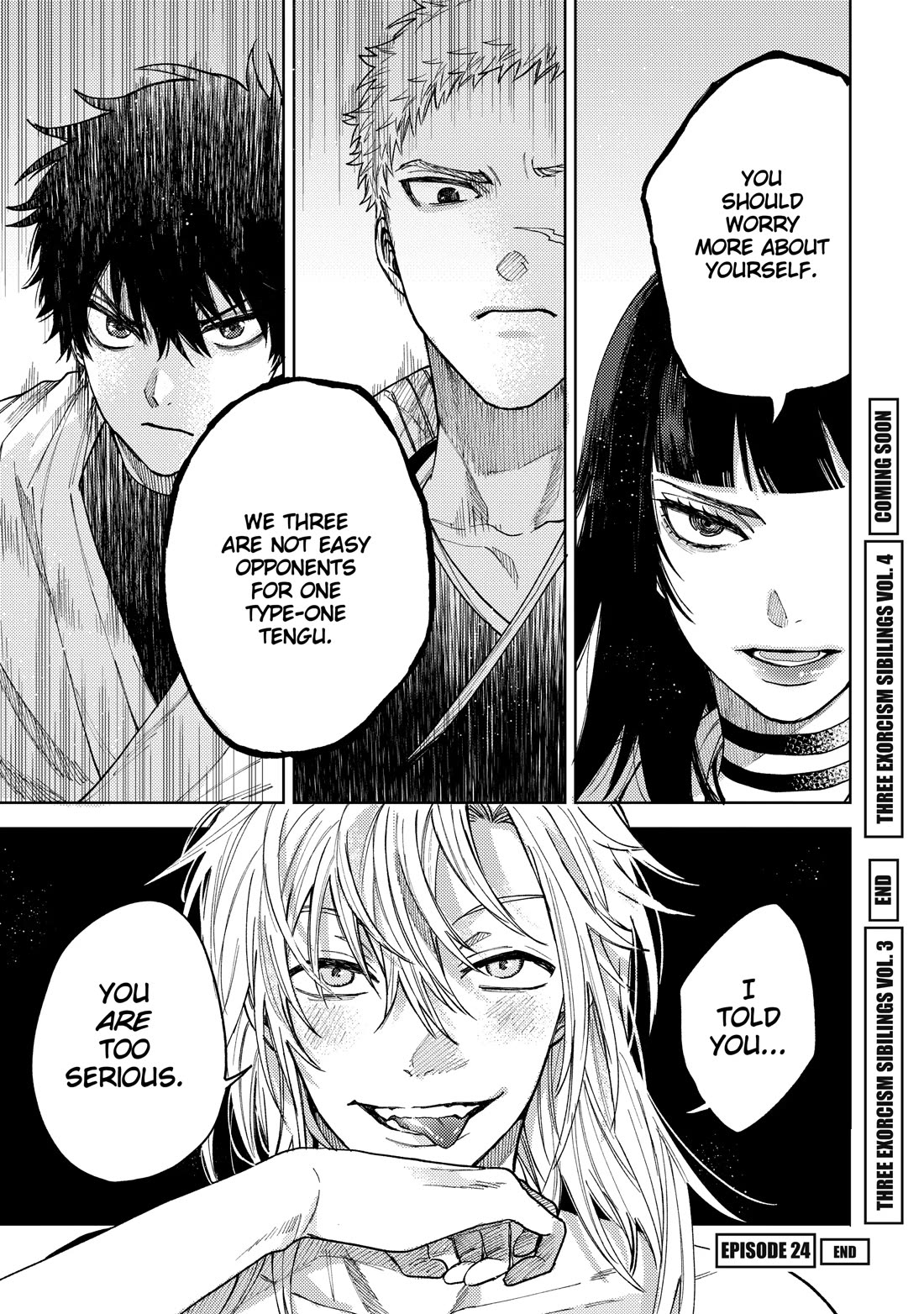 Three Exorcism Siblings Chapter 24 page 17 - Chapter 24: Hunt in Noto (Part 1)