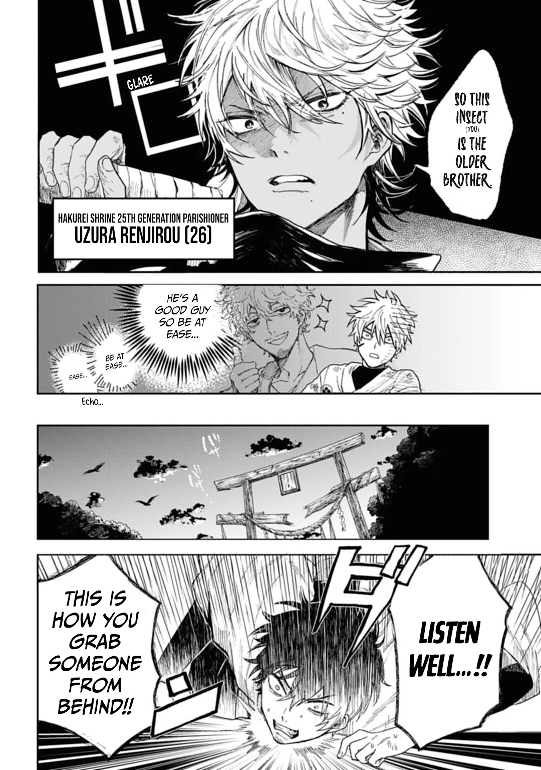 Three Exorcism Siblings Chapter 4 page 11 - Chapter 4: A Raiko Roars