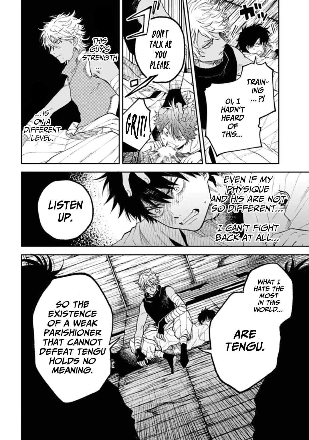 Three Exorcism Siblings Chapter 4 page 13 - Chapter 4: A Raiko Roars