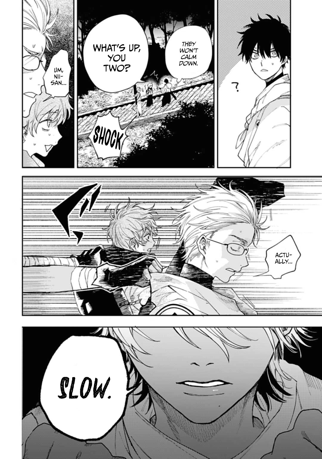 Three Exorcism Siblings Chapter 4 page 5 - Chapter 4: A Raiko Roars