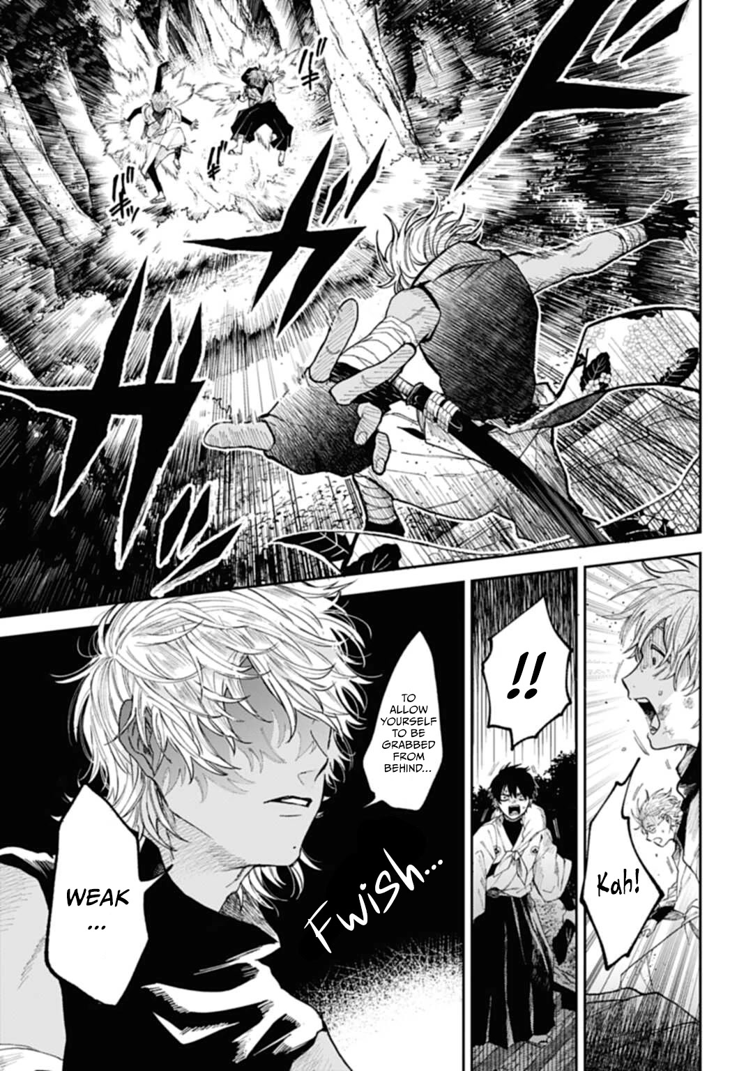 Three Exorcism Siblings Chapter 4 page 6 - Chapter 4: A Raiko Roars