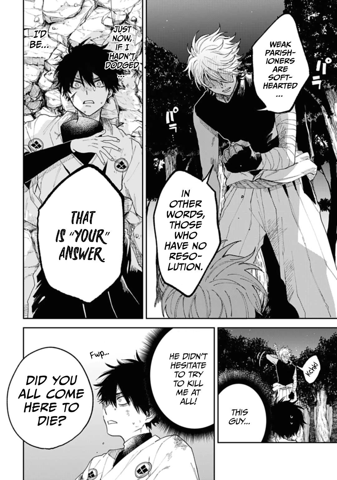 Three Exorcism Siblings Chapter 4 page 9 - Chapter 4: A Raiko Roars