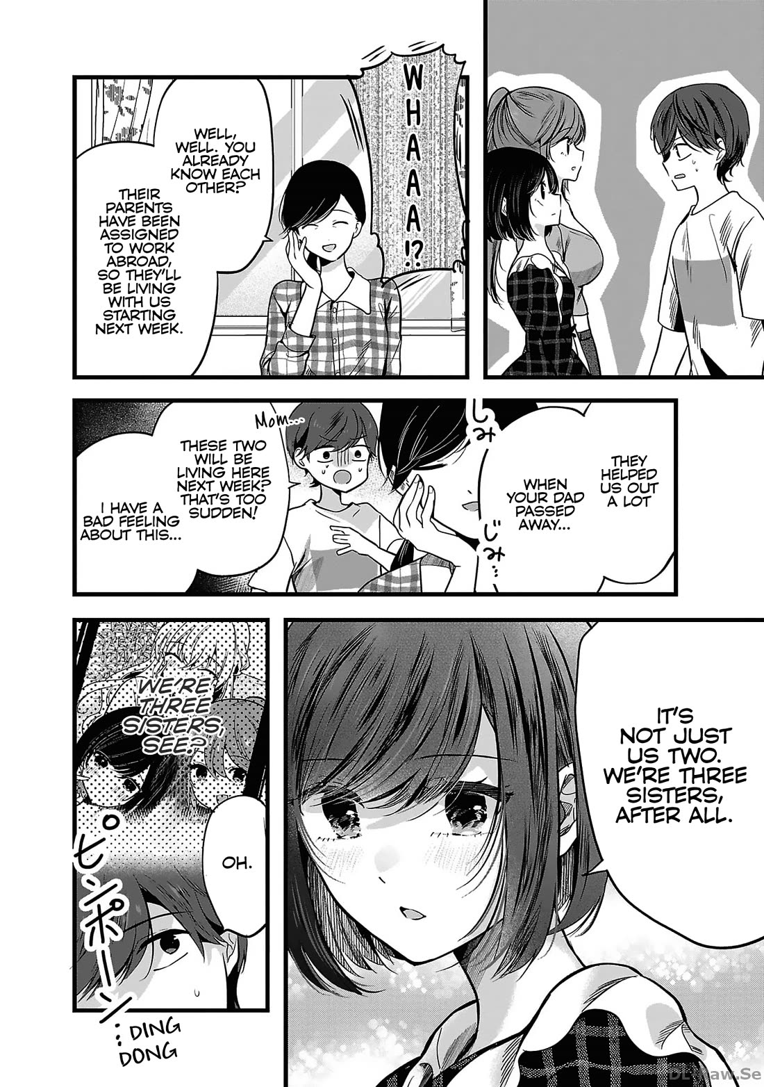Three Sisters in Love with You Chapter 1 page 34 - Chapter 1