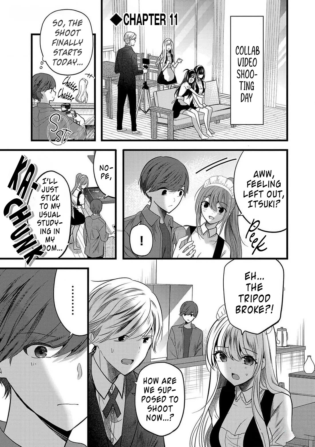 Three Sisters in Love with You Chapter 11 page 1 - Chapter 11