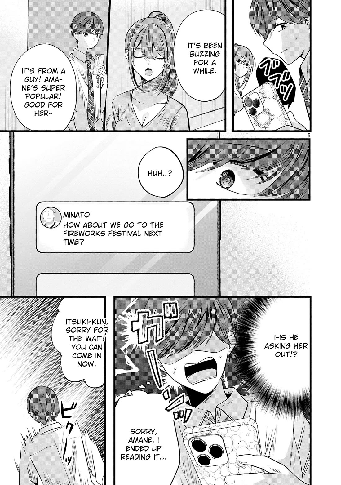 Three Sisters in Love with You Chapter 13 page 6 - Chapter 13