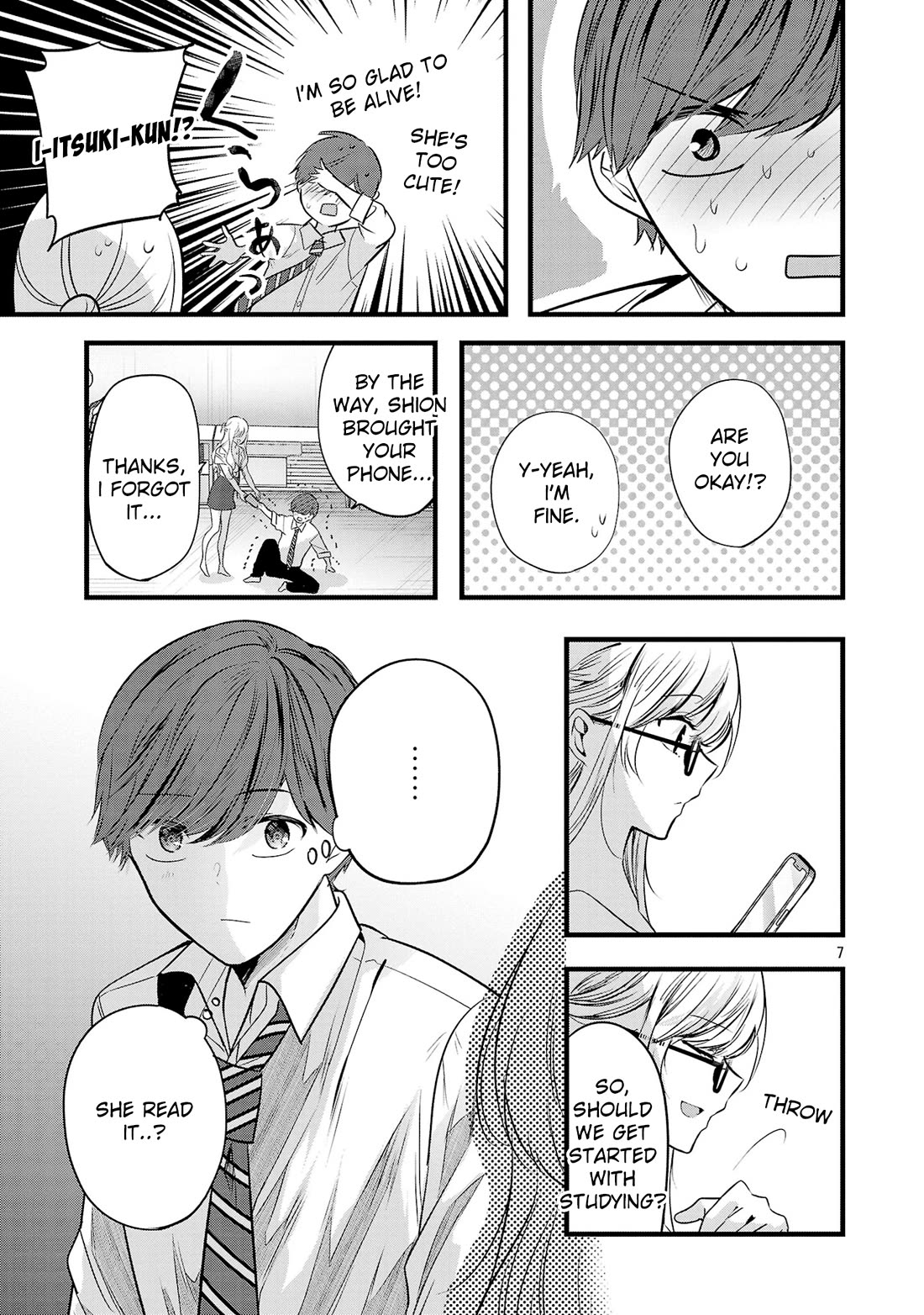 Three Sisters in Love with You Chapter 13 page 8 - Chapter 13