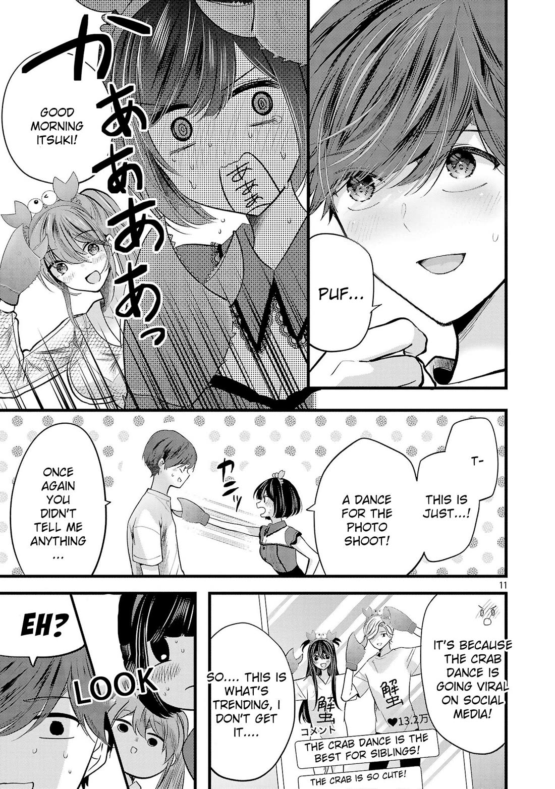 Three Sisters in Love with You Chapter 14 page 12 - Chapter 14