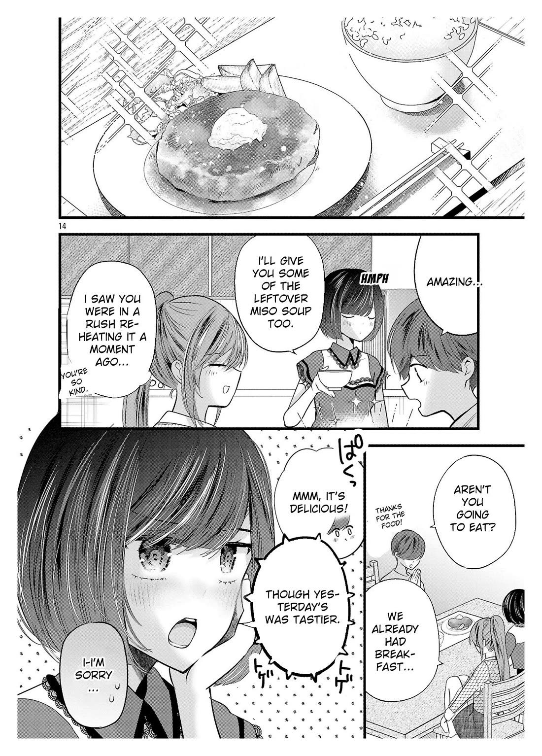 Three Sisters in Love with You Chapter 14 page 15 - Chapter 14