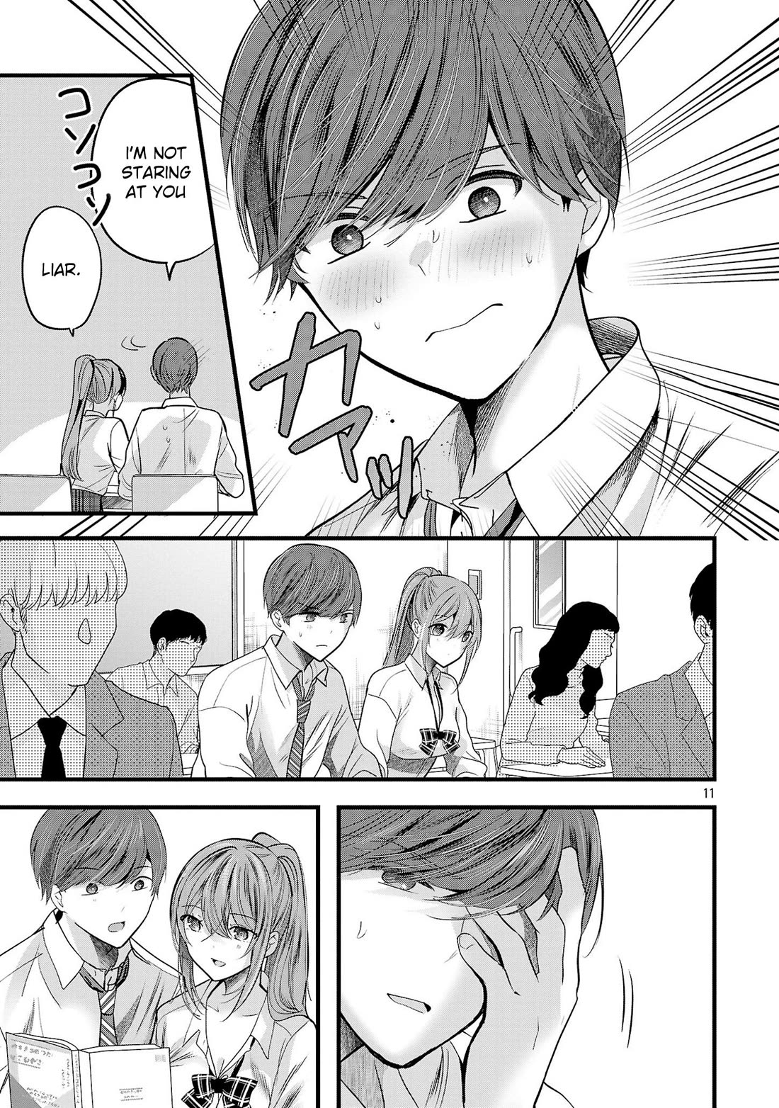 Three Sisters in Love with You Chapter 15 page 12 - Chapter 15