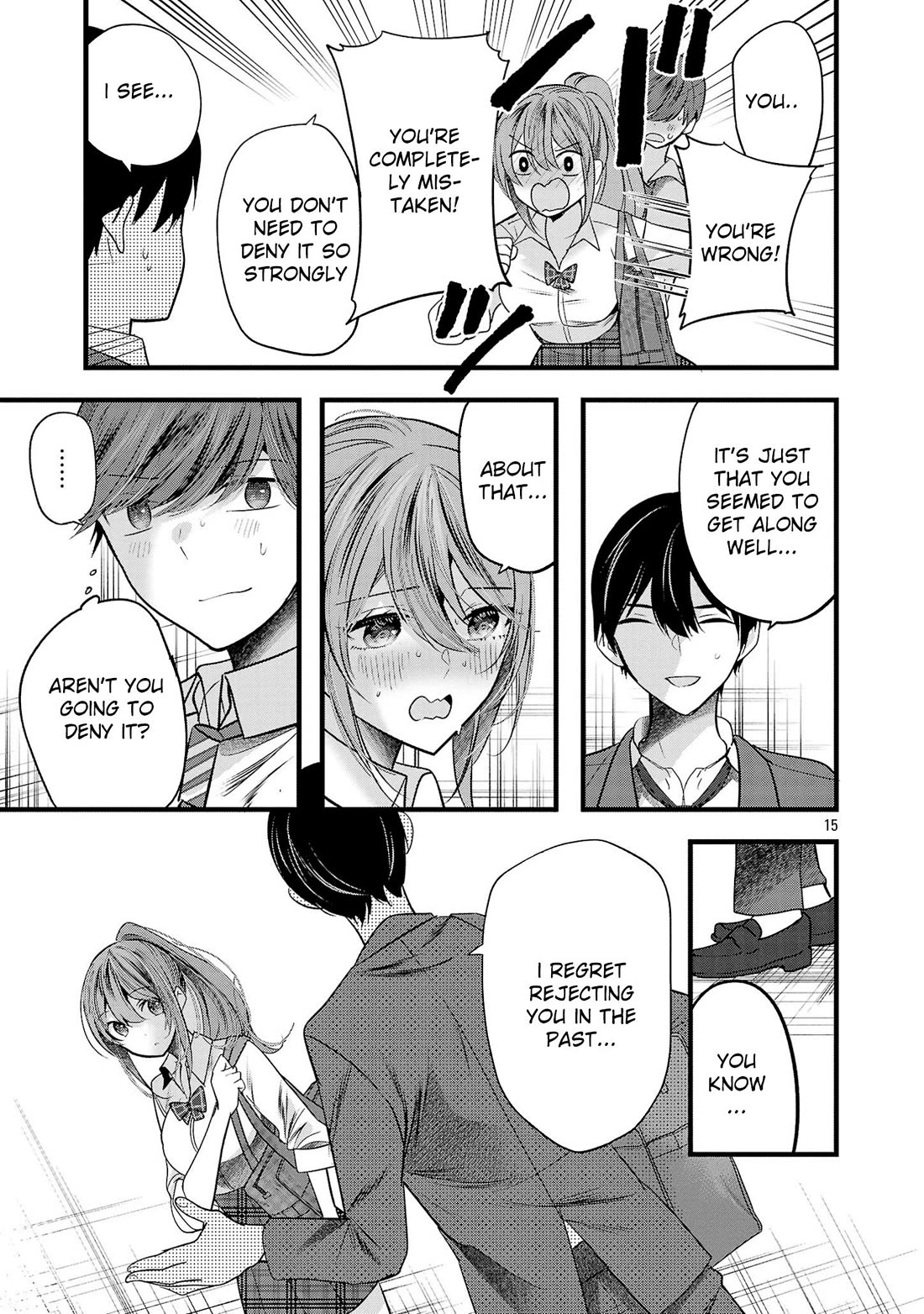 Three Sisters in Love with You Chapter 15 page 16 - Chapter 15