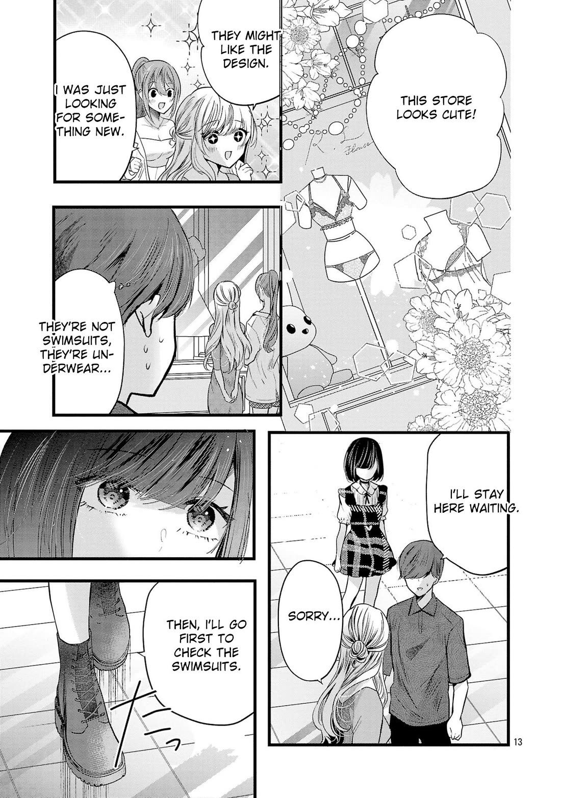 Three Sisters in Love with You Chapter 16 page 14 - Chapter 16
