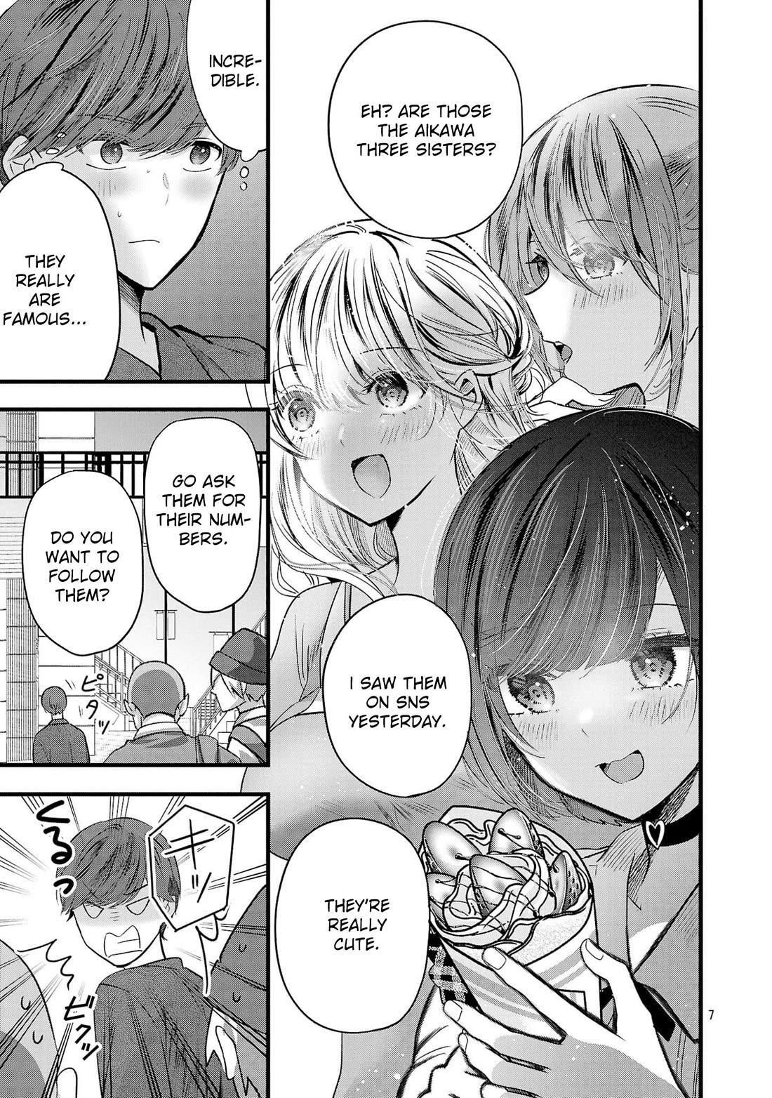 Three Sisters in Love with You Chapter 16 page 8 - Chapter 16