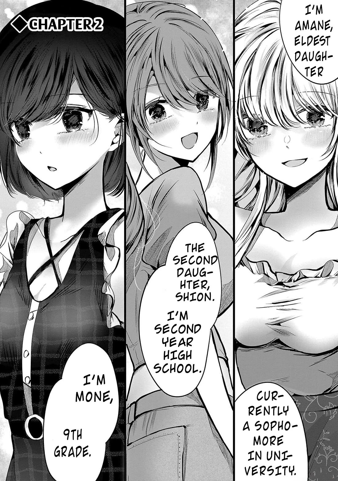 Three Sisters in Love with You Chapter 2 page 1 - Chapter 2