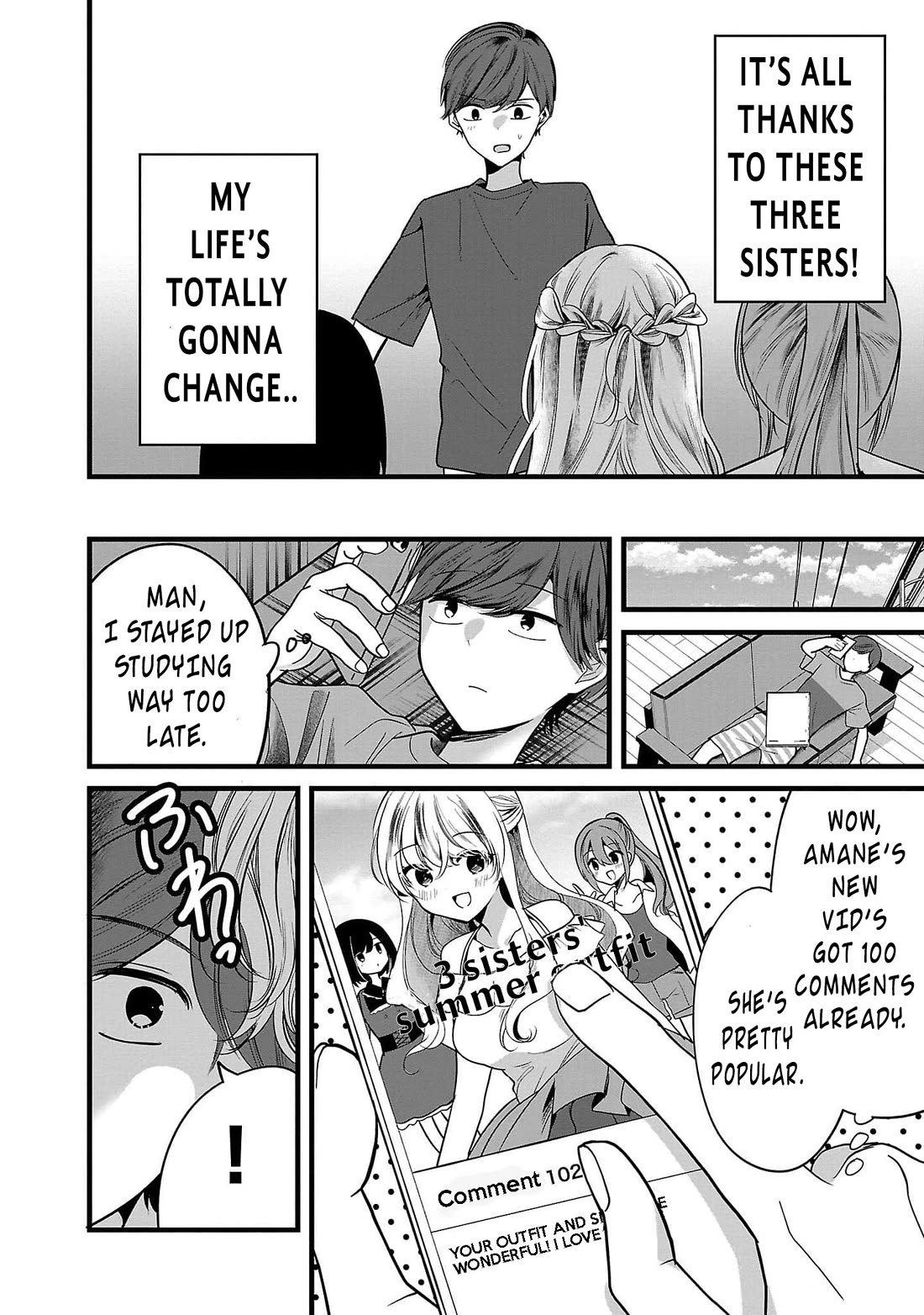 Three Sisters in Love with You Chapter 2 page 2 - Chapter 2