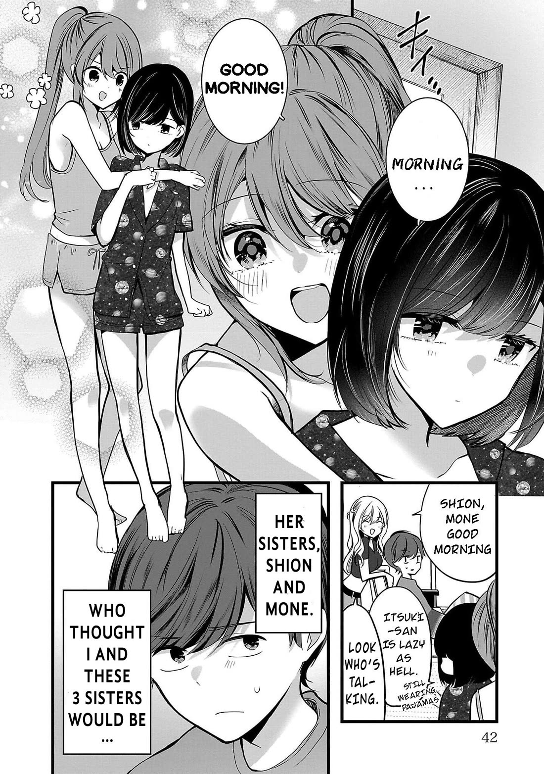 Three Sisters in Love with You Chapter 2 page 4 - Chapter 2