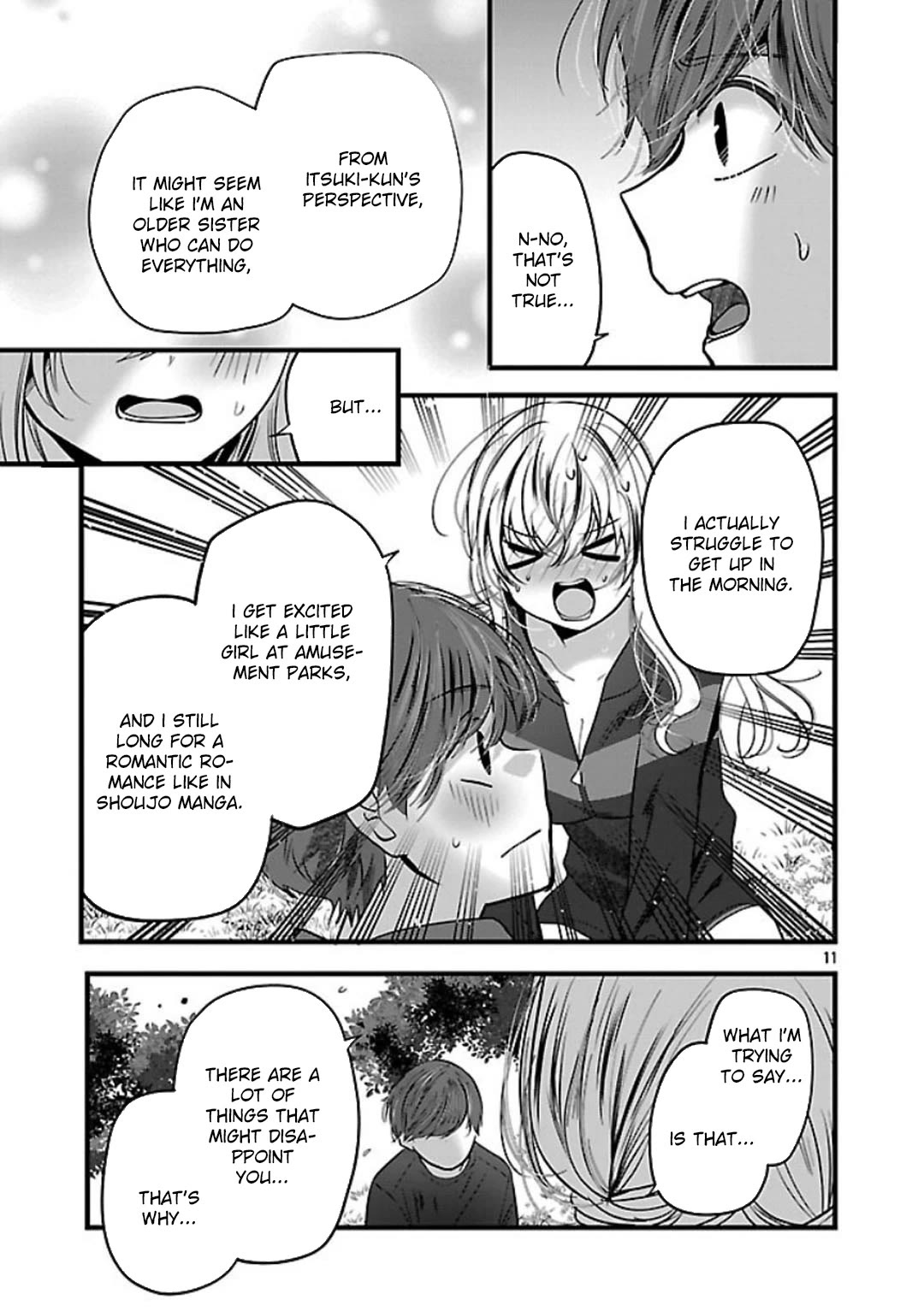 Three Sisters in Love with You Chapter 22 page 12 - Chapter 22