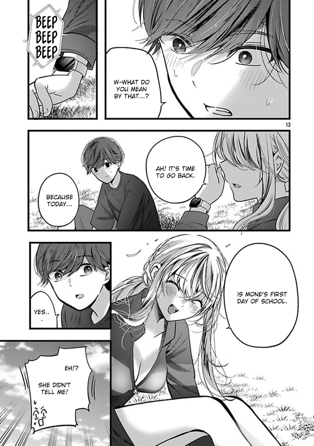 Three Sisters in Love with You Chapter 22 page 14 - Chapter 22