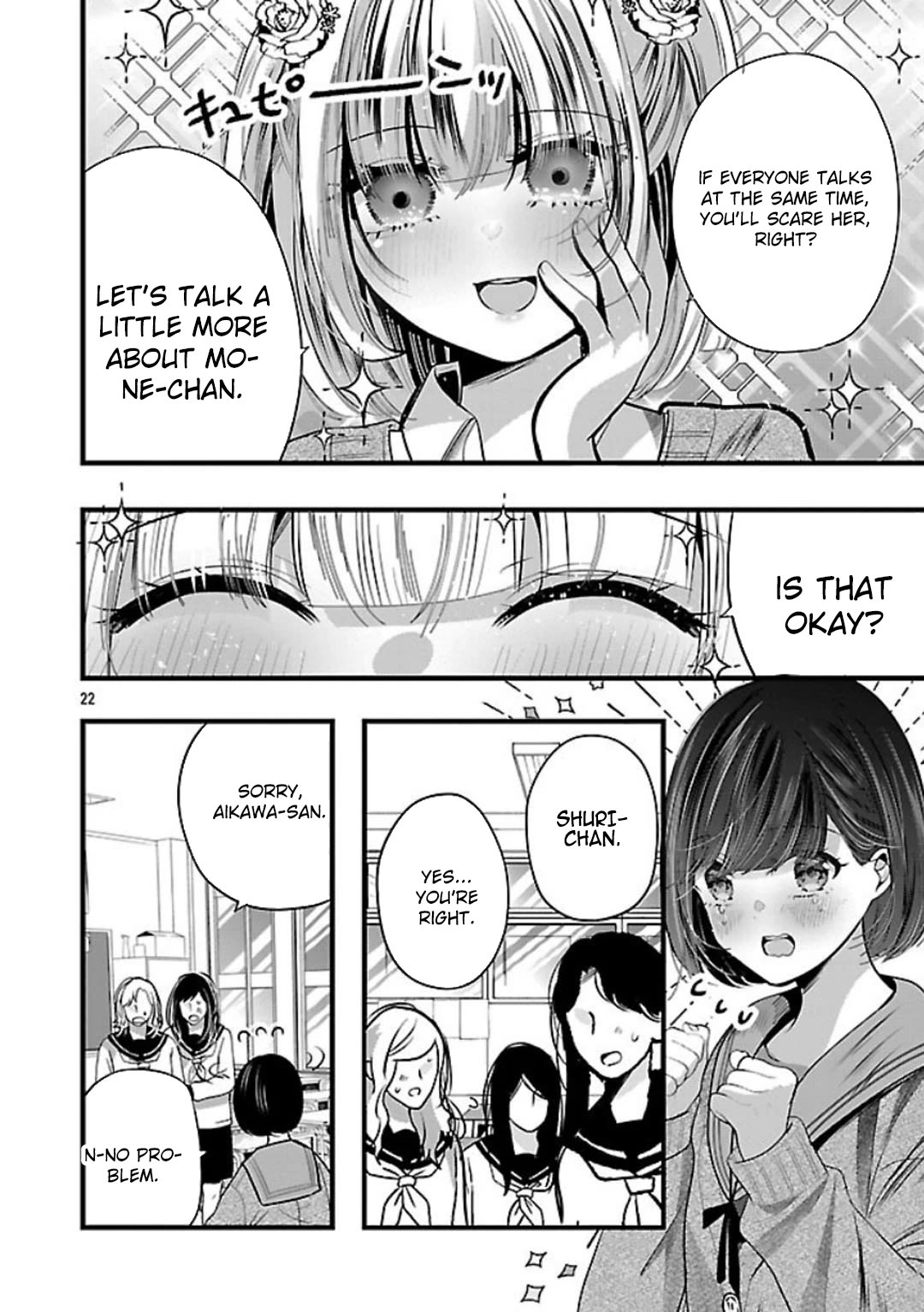 Three Sisters in Love with You Chapter 22 page 23 - Chapter 22